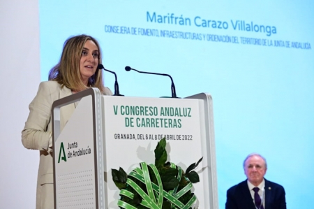 Marifrán Carazo clausura el V Congreso Andaluz de Carreteras (JUNTA)