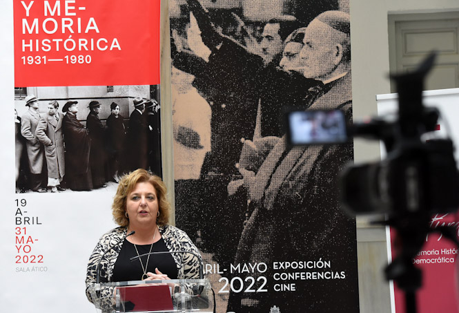 La diputada de Cultura y Memoria Histórica, Fátima Gómez (R. MARTÍNEZ/ DIPGRA)