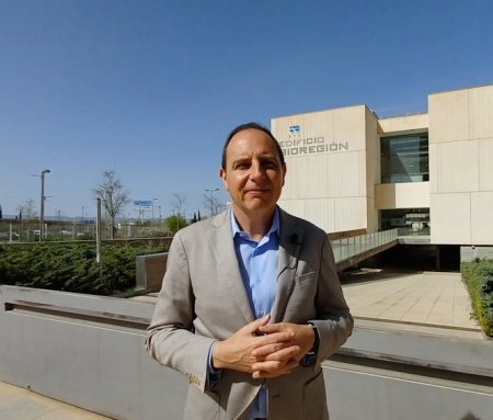 El parlamentario andaluz de Vox, Francisco Ocaña (VOX)