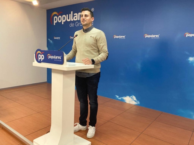 El parlamentario andaluz del PP, Rafael Caracuel (PP) 