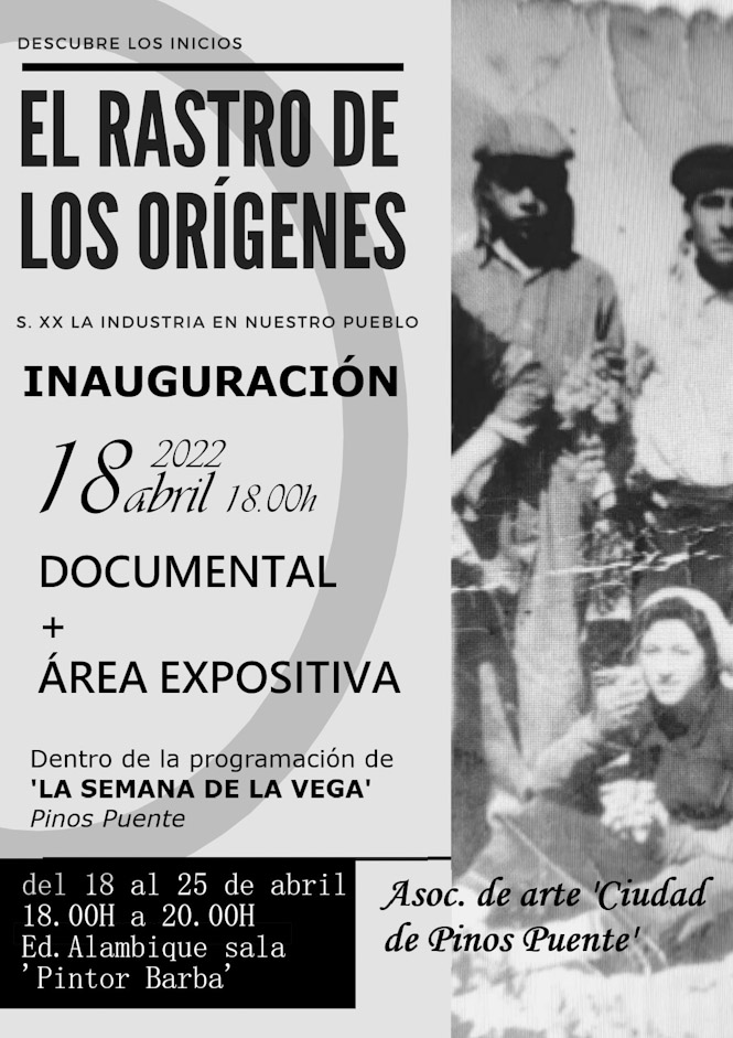 Cartel de la exposición (AYTO. PINOS PUENTE)