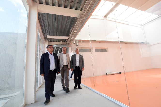 Imagen de la visita a Cijuela (R. MARTÍNEZ / DIPGRA)