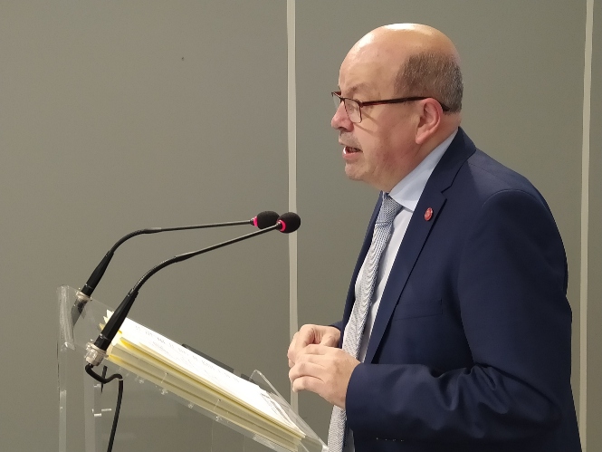 El concejal de Ciencia, Innovación y Transformación Digital, Ciudad Inteligente, Infraestructuras y Telecomunicaciones en el Ayuntamiento de Granada, Francisco Herrera (JAVIER ALGARRA / AYUNTAMIENTO) 