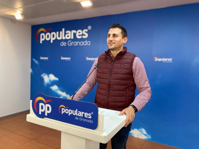 El parlamentario andaluz del PP, Rafael Caracuel (PP)