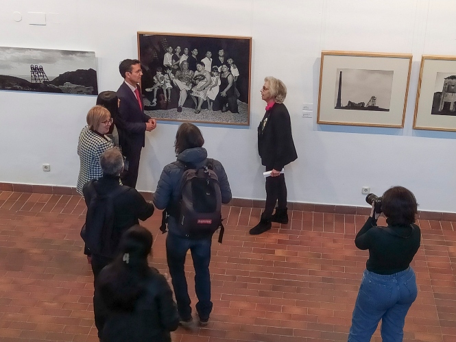 Inauguración de la exposición (JAVIER ALGARRA / AYUNTAMIENTO) 