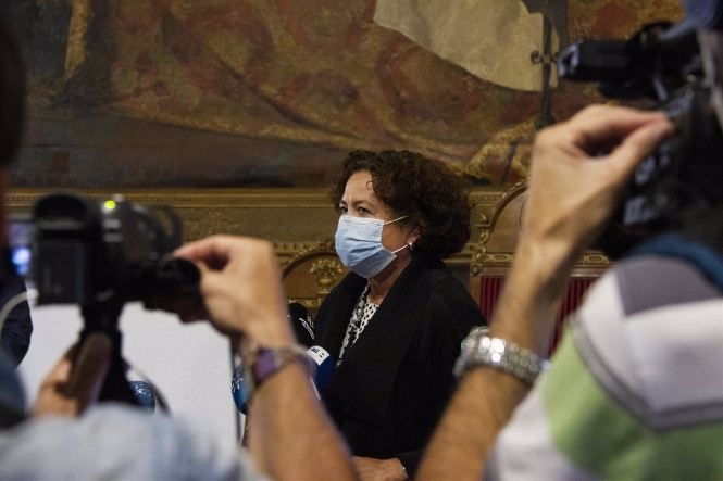 La rectora de la Universidad de Granada, Pilar Aranda, en imagen de archivo (UGR) 