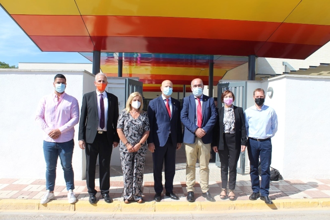  Javier Imbroda junto al grupo municipal de Cs Albolote (CIUDADANOS)