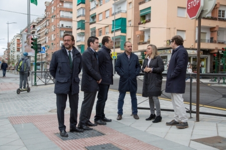 Visita a la finalización de las obras, del segundo tramo del eje Arabial-Palencia (JUNTA) 
