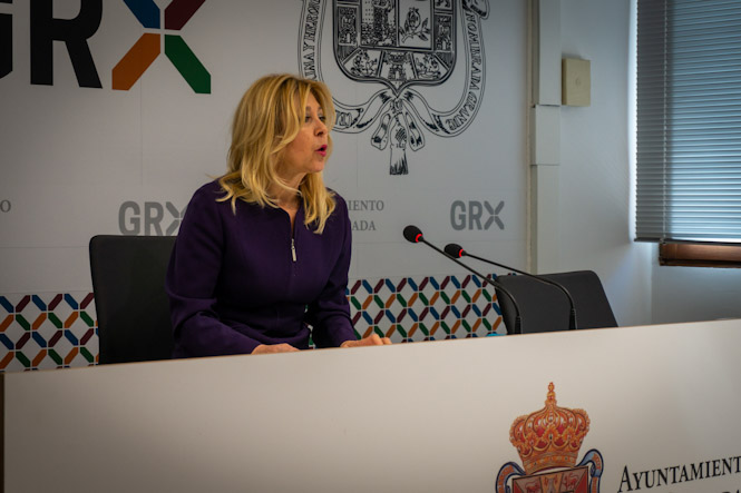 La concejal del PP en el Ayuntamiento de Granada, Pepa Rubia (PP)