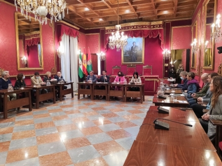 Reunión de la mesa, de trabajo (JAVIER ALGARRA / AYUNTAMIENTO) 