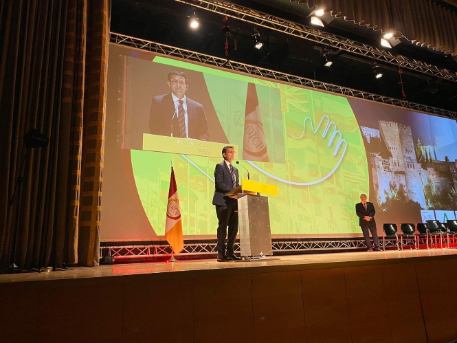 Francisco CUenca inauguró el congreso (EIP GRANADA)