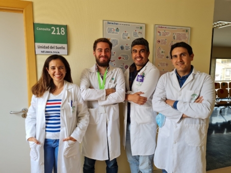 Profesionales de la unidad del sueño (AGS SUR)