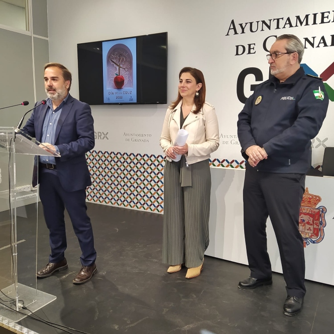 Presentación de las actividades por el Día de la Cruz (JAVIER ALGARRA 7 AYUNTAMEINTO)