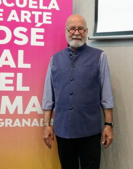 El artista argelino Rachid Koraïchi (EAG) 