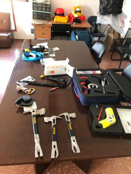 Nuevo material del parque de bomberos (AYTO. GUADIX)