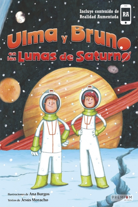 Portada de Ulma y Bruno en laLunas de Saturno (EDITORIAL PREMIUM)