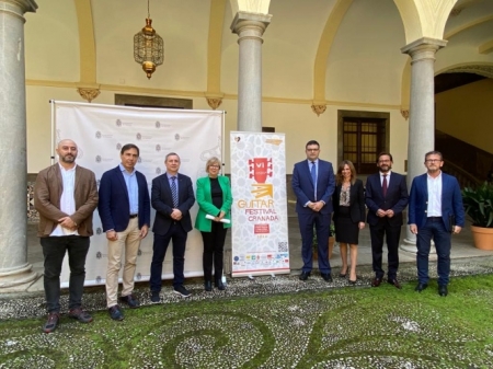 Presentación del Certamen Internacional de guitarra  (JAVIER ALGARRA / AYUNTAMIENTO)