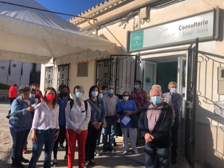 Visita al consultorio de Güéjar Sierra (PSOE)