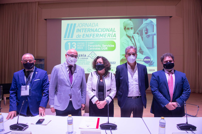 Mesa inaugural de las jornadas (CODEGRA)