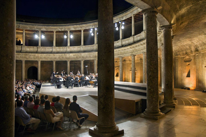 Concierto en el Palacio de Carlos V, en imagen de archivo (CARLOS CHOIN)