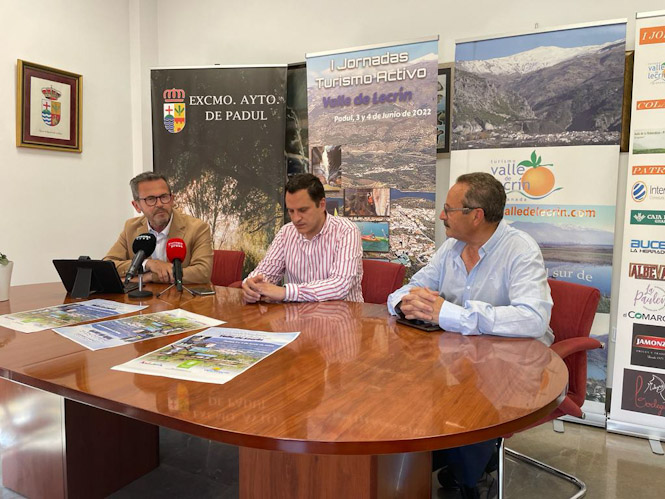 Presentación de las jornadas de turismo activo (JUNTA)