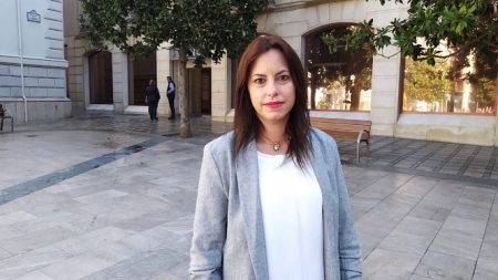 La concejal de Vox en el Ayuntamiento de Granada, Mónica Rodríguez (VOX) 
