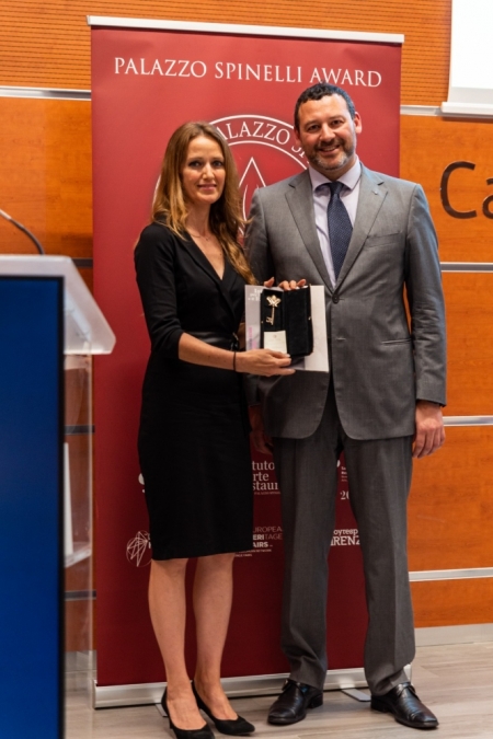 Imagen de la entrega del galardón (JUNTA)