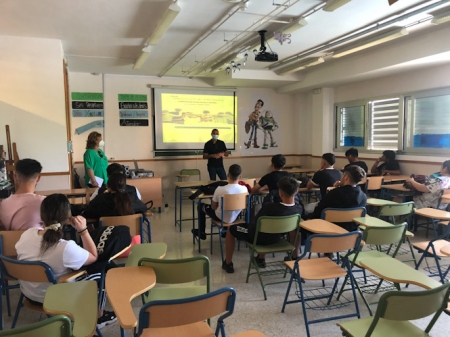 Taller contra las adicciones celebrado en Churriana (AYTO. CHURRIANA)