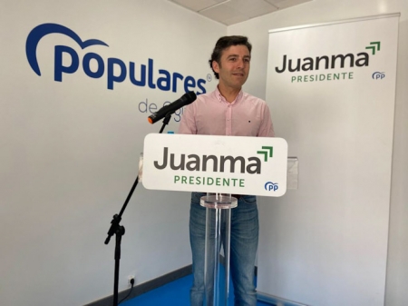 El Secretario general del PP, Jorge Saavedra (PP)