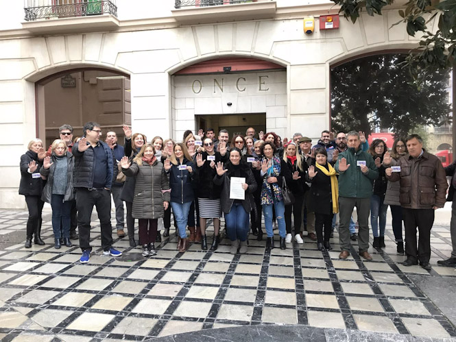 Trabajadores de la ONCE, en imagen de archivo (ONCE)