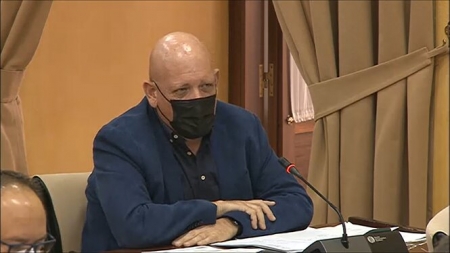 El parlamentario andaluz del PSOE, Gerardo Sánchez (PSOE) 