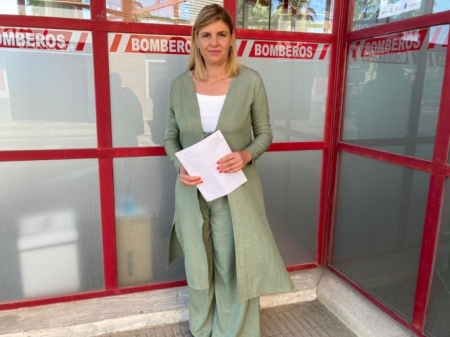 La portavoz del PP en la Diputación de Granada, Inmaculada Hernández (PP)