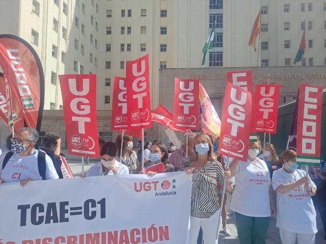 Imagen de la concentración (UGT)