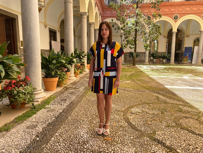 La concejal de VOX en el Ayuntamiento de Granada, Mónica Rodríguez (VOX)