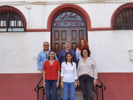 Imagen de la visita a Loja (PSOE) 