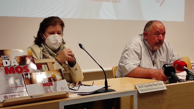 Presentación de la memoria anual de Cáritas (CÁRITAS) 