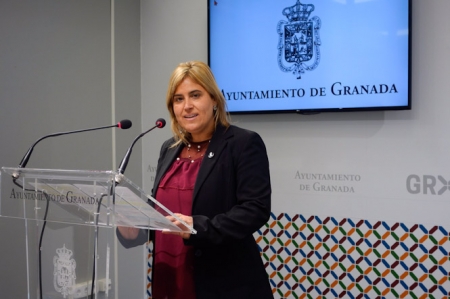 La concejal de Derechos Sociales de Granada, Nuria Gutiérrez, en imagen de archivo (AYUNTAMIENTO)