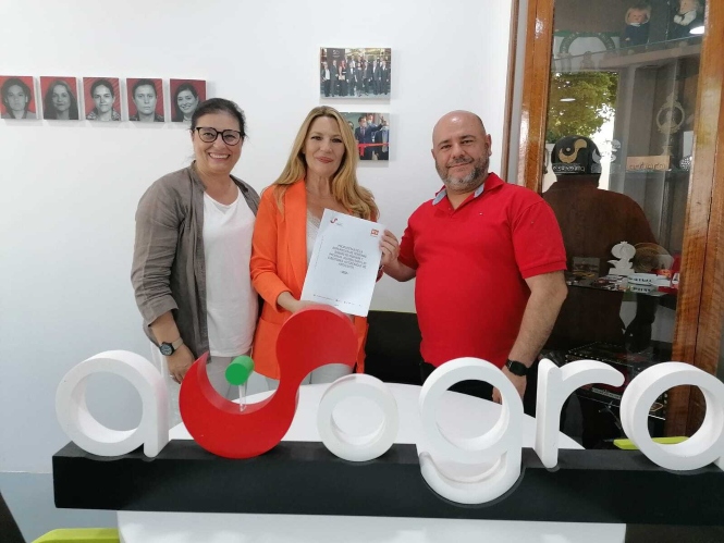 Imagen de la reunión con Asogra (CIUDADANOS)