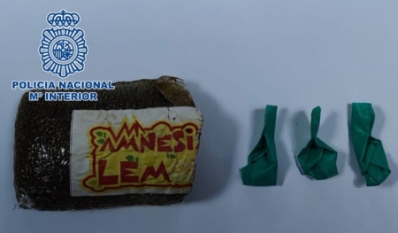 hachís y cocaína intervenidos (POLIA NACIONAL)