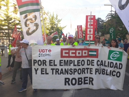 Imagen de la concentración (CCOO)