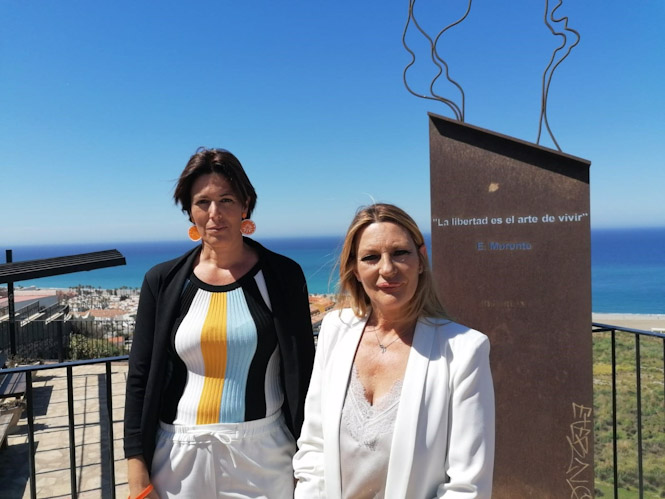 Concha Insúa, en primer término en la imagen (CS)