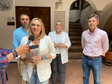 Visita de Marifrán Carazo a Gabia (PP) 