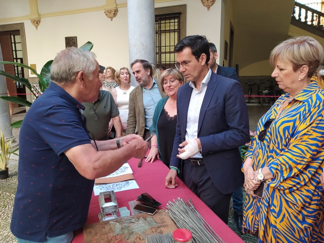 Inauguración de el `Corpus en el patio` (JAVIER ALGARAR / AYUNTAMIENTO)