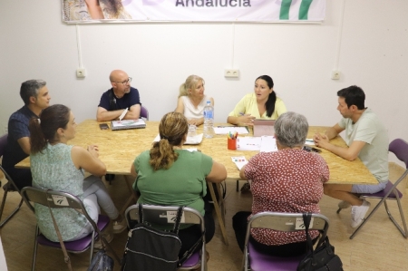 Imagen de la reunión (POR ANDALUCÍA) 
