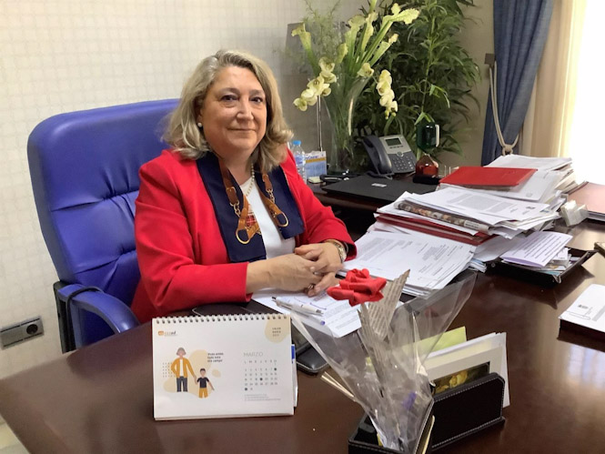 La alcaldesa de Almuñécar (Granada), Trinidad Herrera, en imagen de archivo (AYUNTAMIENTO DE ALMUÑÉCAR)