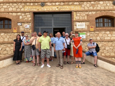 Imagen de la visita (GDR GUADIX)