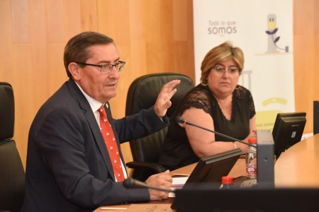 José Entrena y Ana Muñoz (R. MARTÍNEZ/ DIPGRA) José Entrena y Ana Muñoz (R. MARTÍNEZ/ DIPGRA)