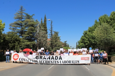 Imagen de la concentración (CCOO)