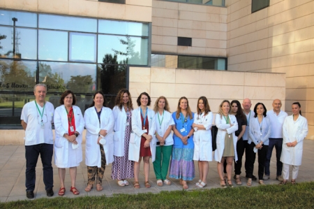 Profesionales de la unidad de enfermedades minoritarias (HUSC)