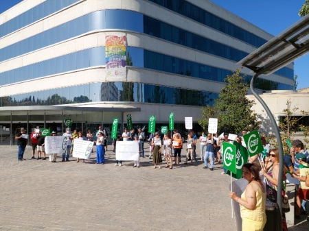 Imagen de la concentración (CSIF)